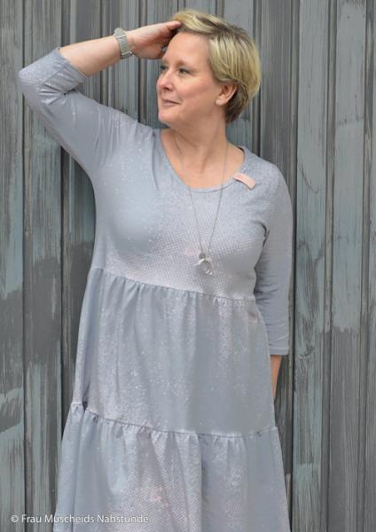 Baumwoll Jersey Great Fog Hellgrau-Rosa by Käselotti von Swafing
